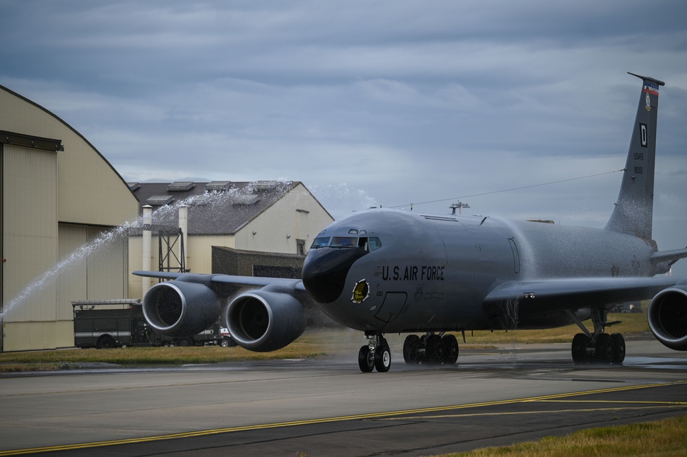Col. Ryan Garlow completes fini-flight