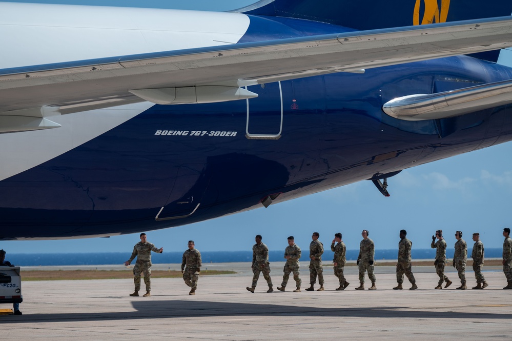 508th Military Police Detention Battalion transfers command of Task Force Guardian