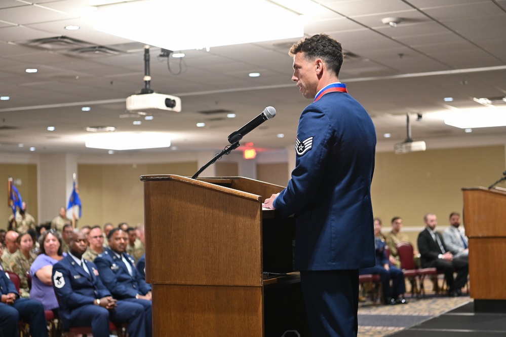 14 Airmen Graduate Tinker Airman Leadership School Class 25-E