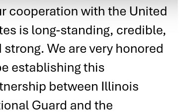 Illinois National Guard to Partner with Portugal as Part of National Guard Bureau State Partnership Program