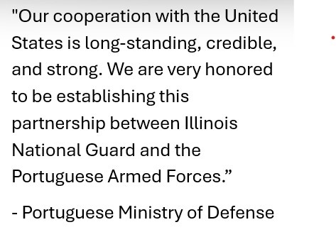 Quote from Portuguese Ministry of Defense