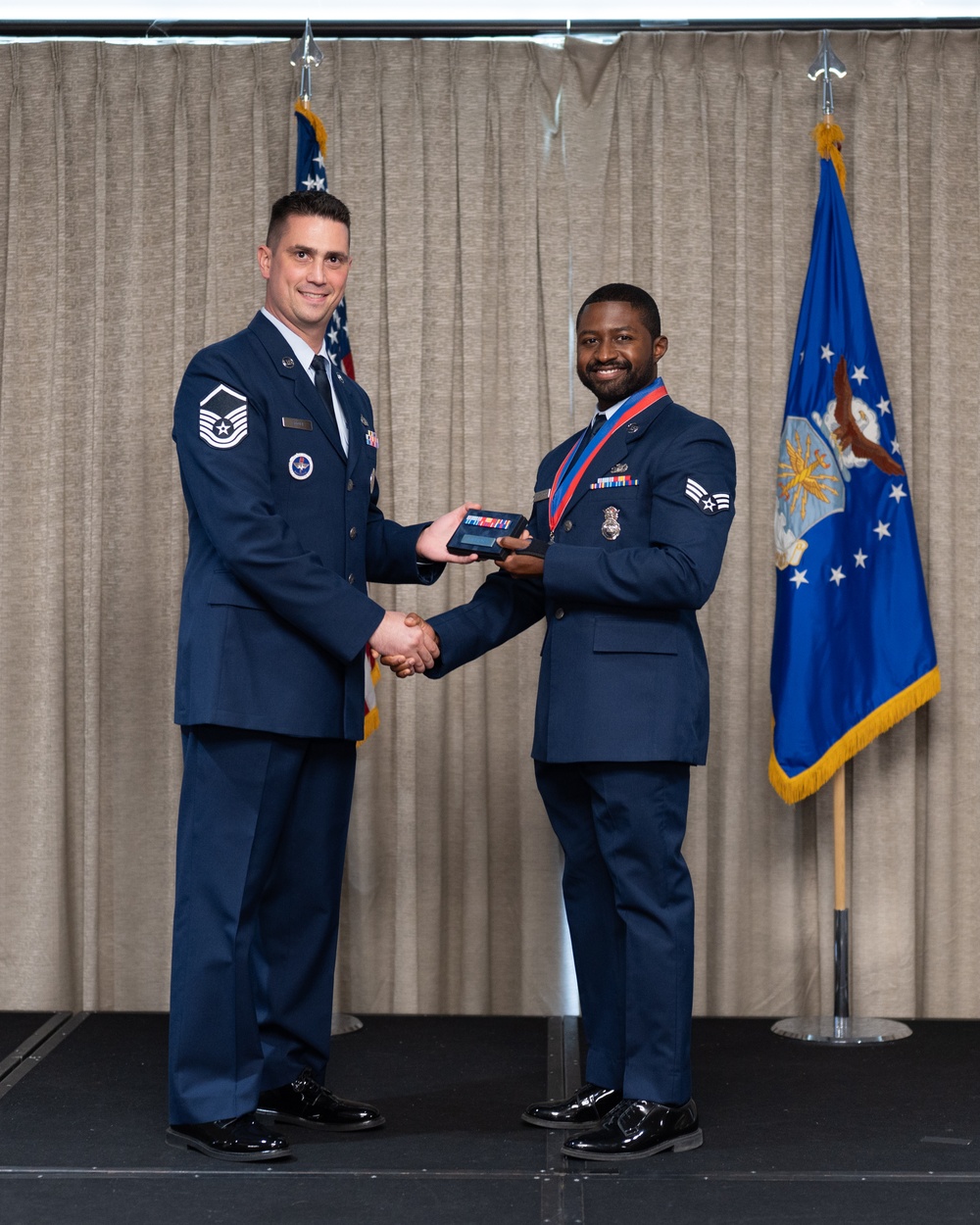 14 Airmen Graduate Tinker Airman Leadership School Class 25-E