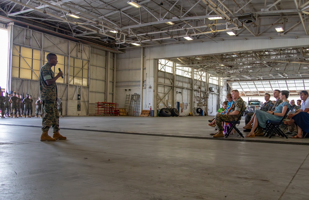 H&amp;HS change of command