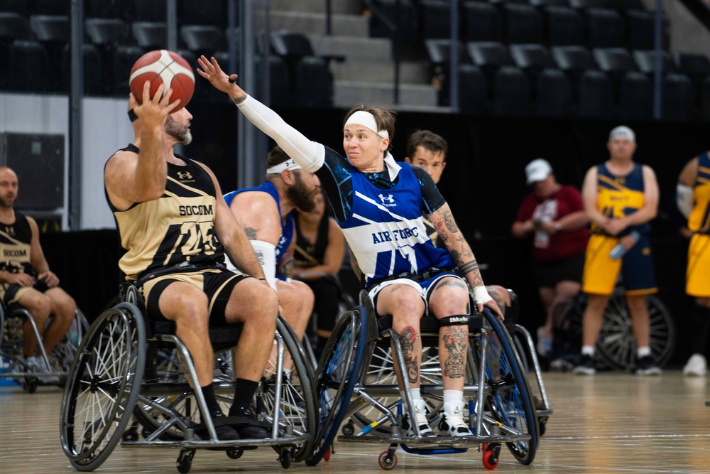 2025 DoD Warrior Games | Team Air Force | SSgt Allison Smith (ret) | Wheelchair Basketball