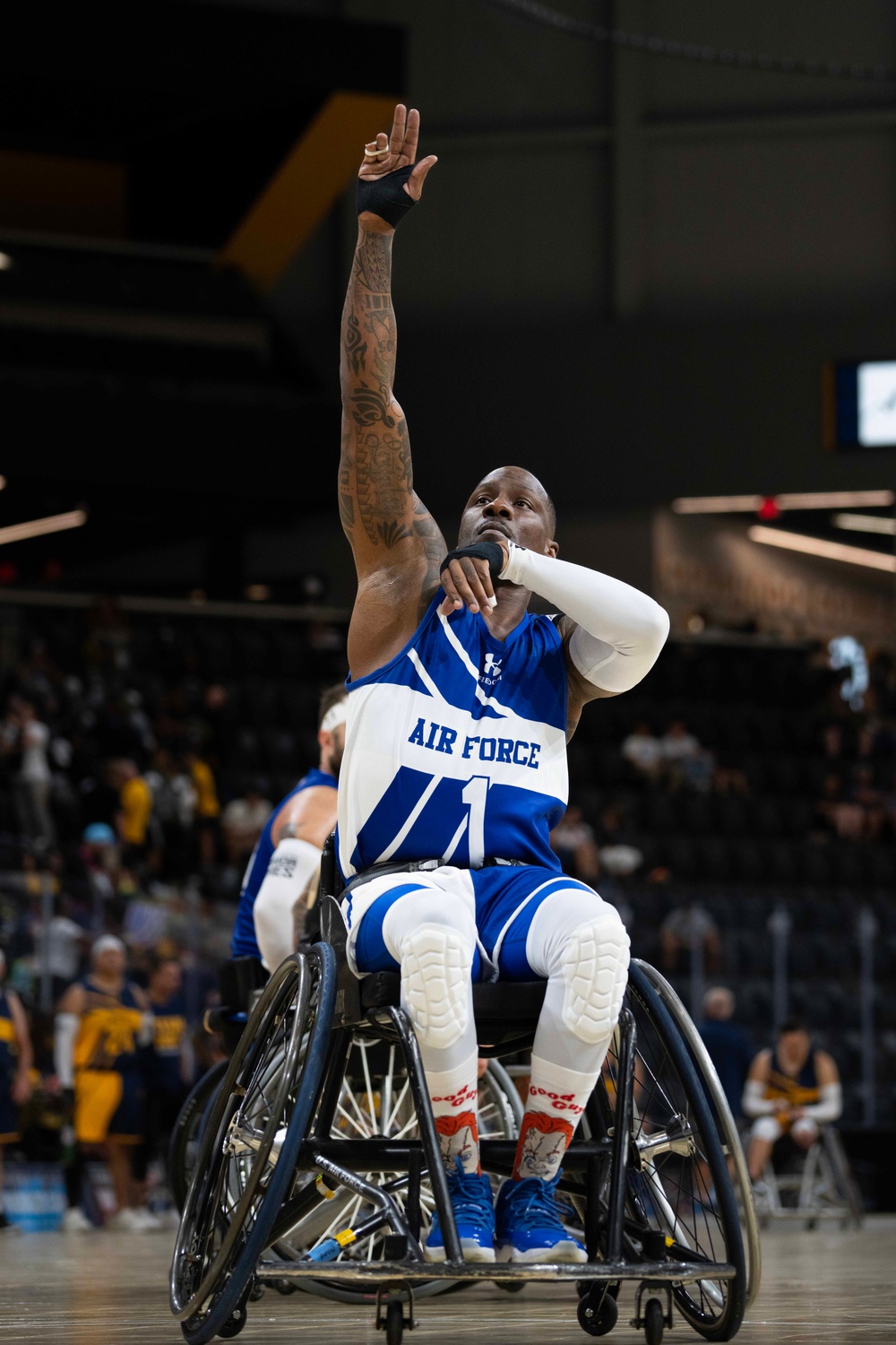 2025 DoD Warrior Games | Team Air Force | MSgt Corey Nowell | Wheelchair Basketball