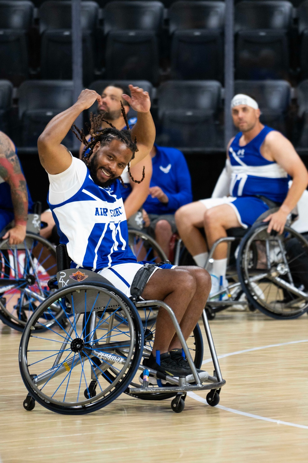 2025 DoD Warrior Games | Team Air Force | 1st Lt Houston Thomas | Wheelchair Basketball