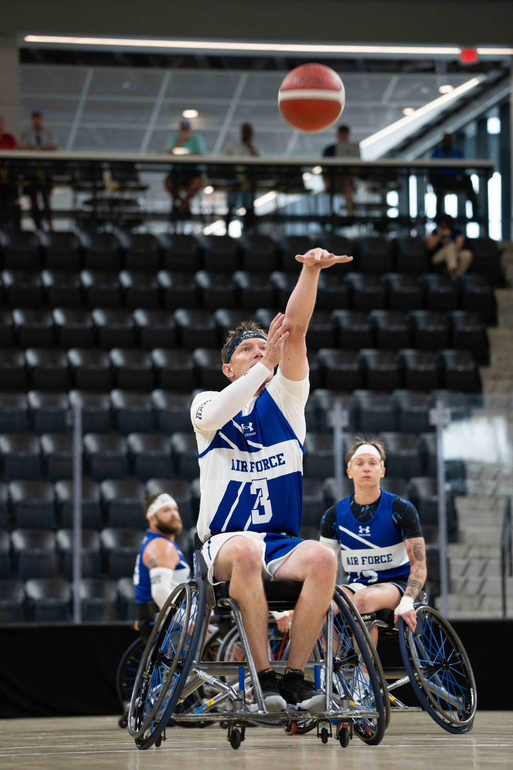 2025 DoD Warrior Games | Team Air Force | MSgt Christopher Borland | Wheelchair Basketball