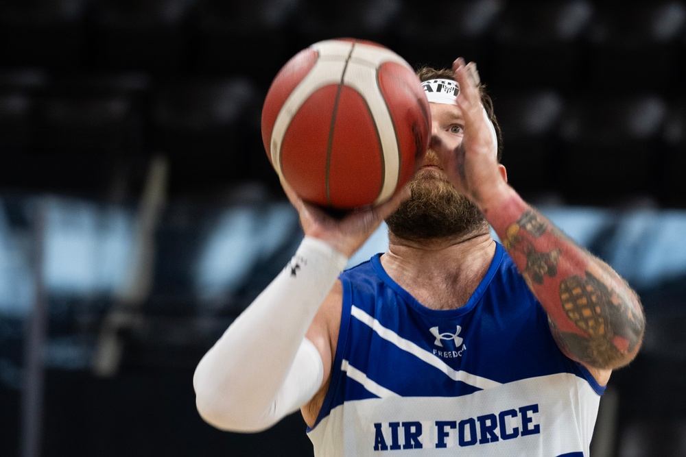 2025 DoD Warrior Games | Team Air Force | SrA Curtis Belew | Wheelchair Basketball