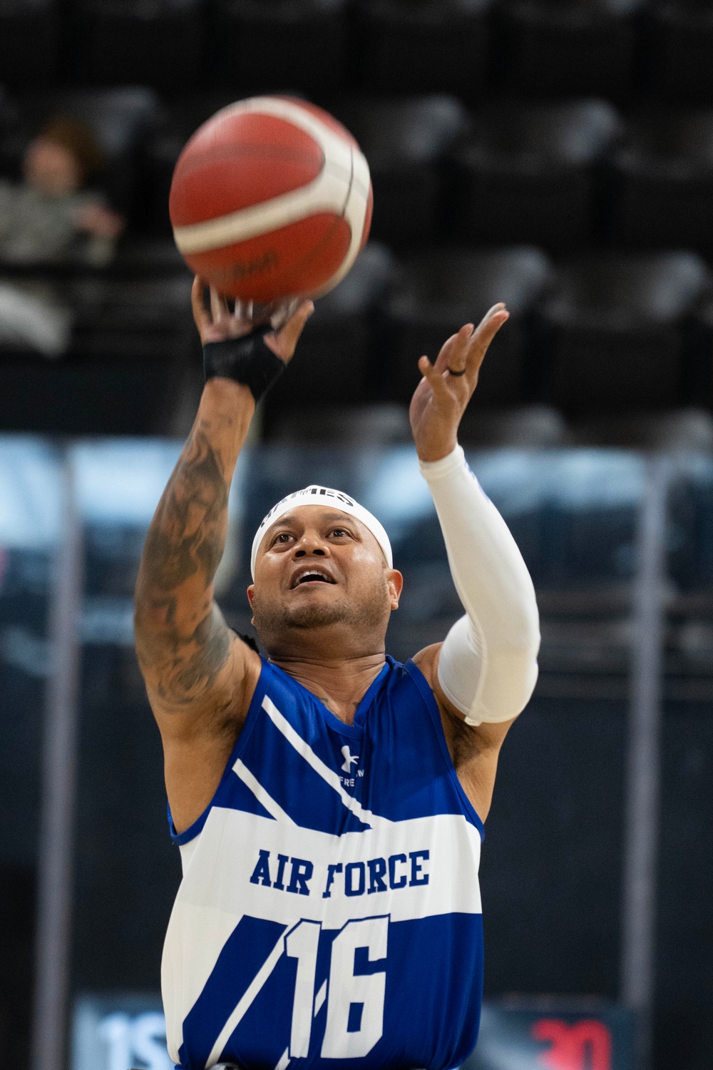 2025 DoD Warrior Games | Team Air Force | CMSgt Jeremy Mapalo | Wheelchair Basketball