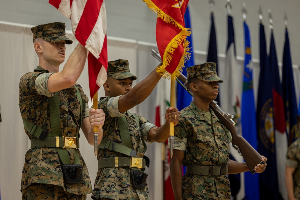 MARFORCOM HQSVCBN Change of Command ceremony