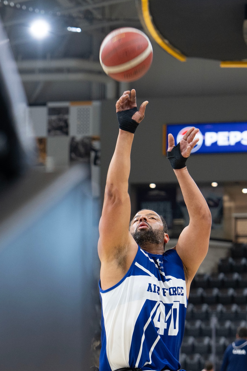 2025 DoD Warrior Games | Team Air Force | TSgt Wiley Moore | Wheelchair Basketball