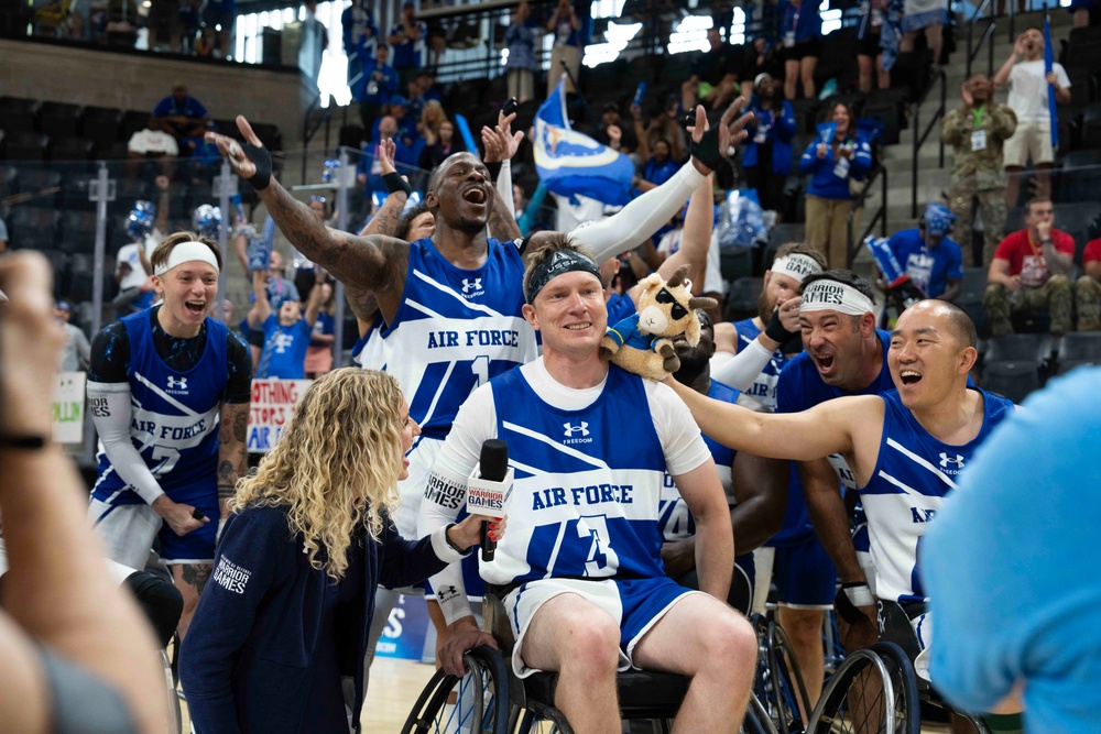 2025 DoD Warrior Games | Team Air Force | Wheelchair Basketball