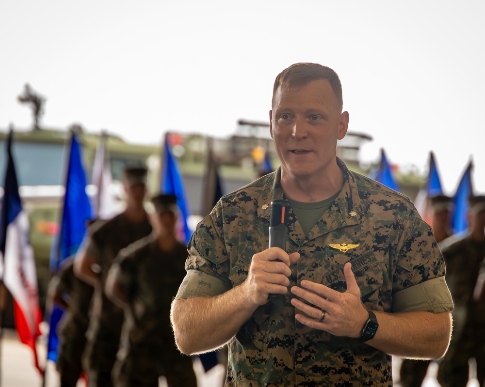 H&amp;HS change of command