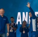 Team Air Force recieves cycling medals at the 2025 Warrior Games