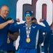 Team Air Force recieves cycling medals at the 2025 Warrior Games