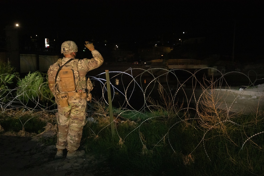 12th Infantry Regiment holds watch over southern border near El Paso