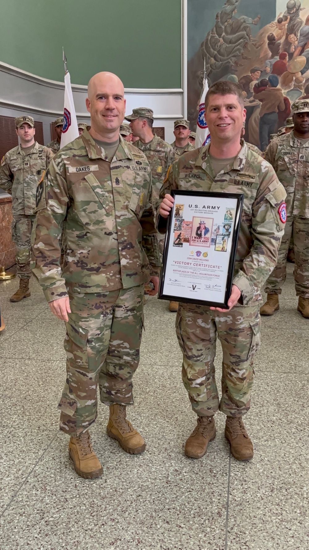 CSM Wilkins Change of Command Photo 2