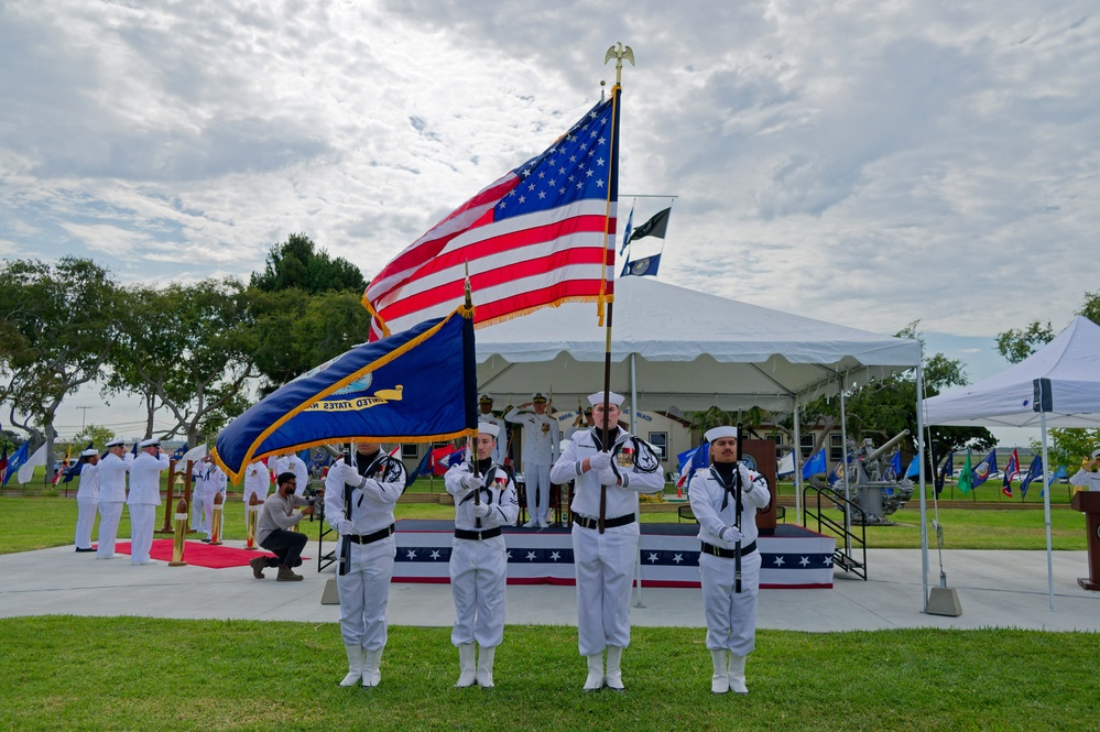 Naval Weapons Station Seal Beach Holds Change of Command Ceremony