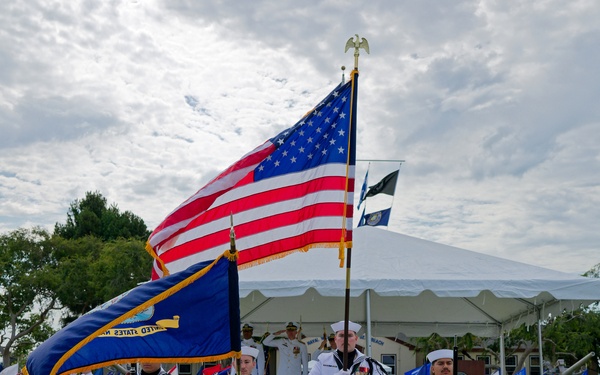 Naval Weapons Station Seal Beach Holds Change of Command Ceremony