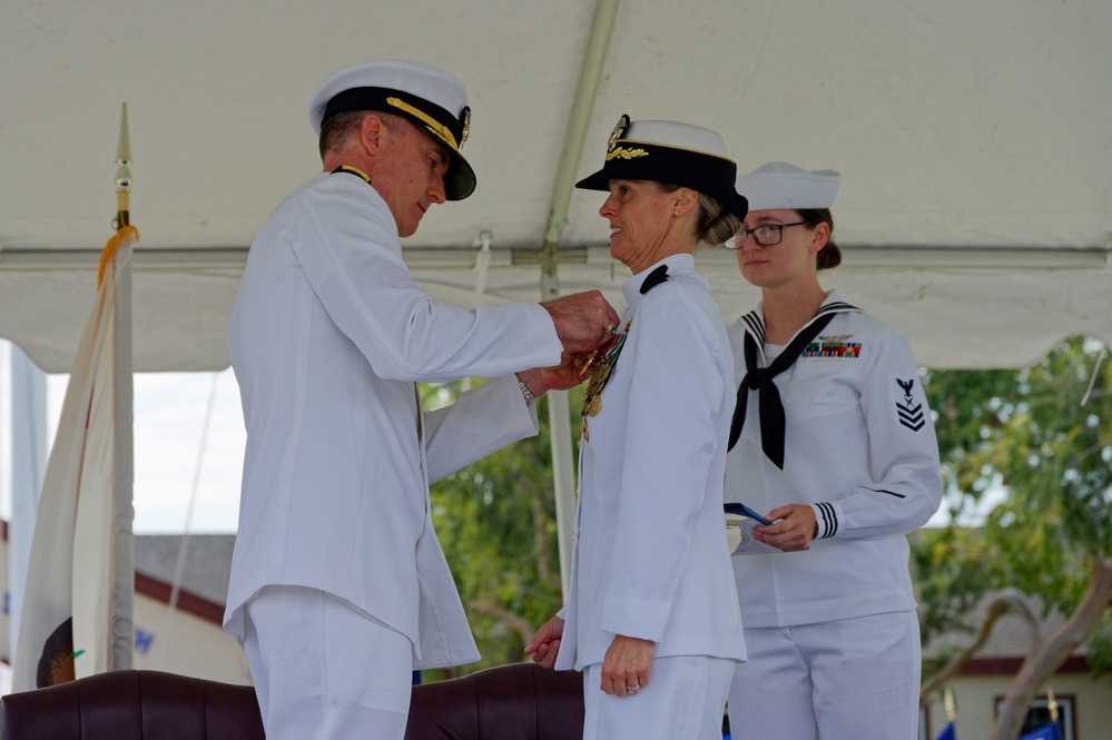 Naval Weapons Station Seal Beach Holds Change of Command Ceremony