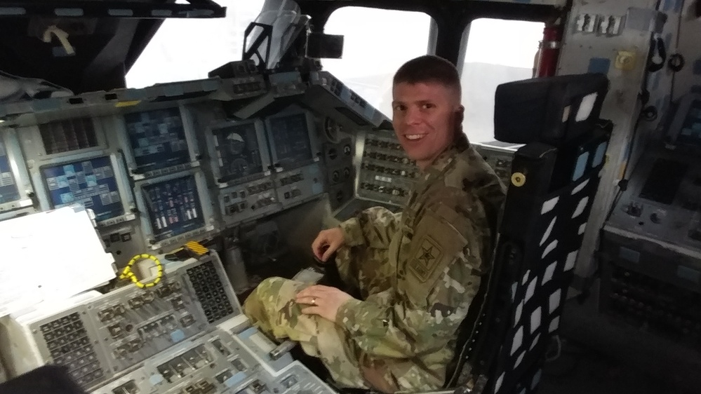 CSM Wilkins at Flight School