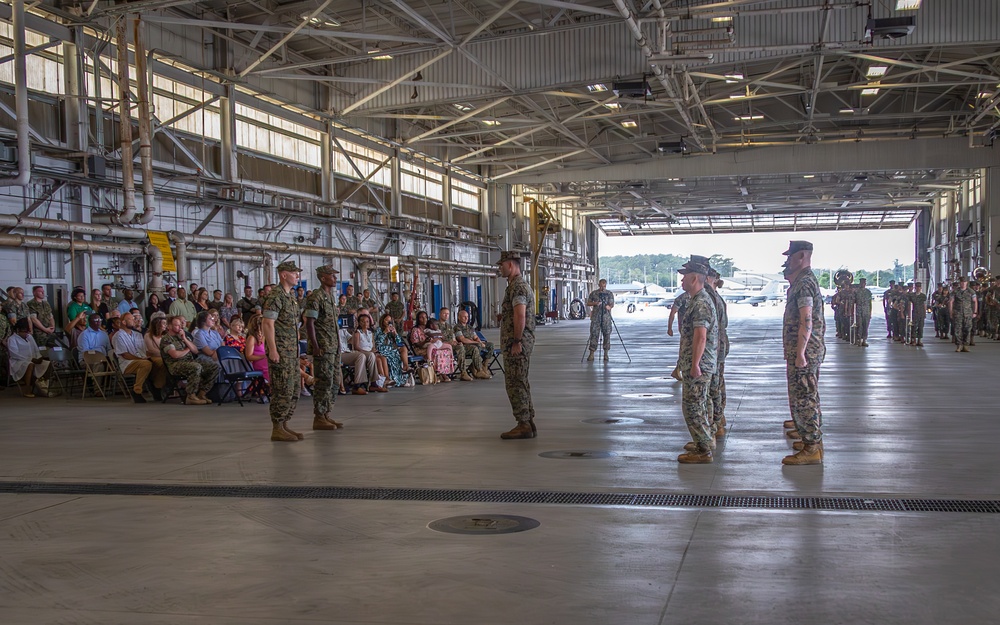 H&amp;HS change of command