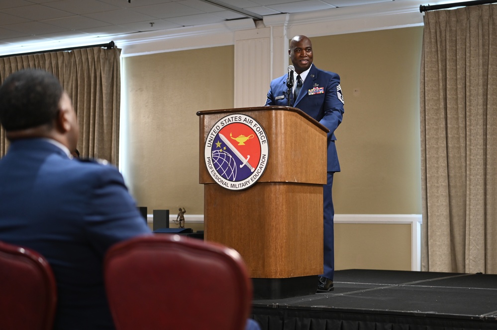 14 Airmen Graduate Tinker Airman Leadership School Class 25-E