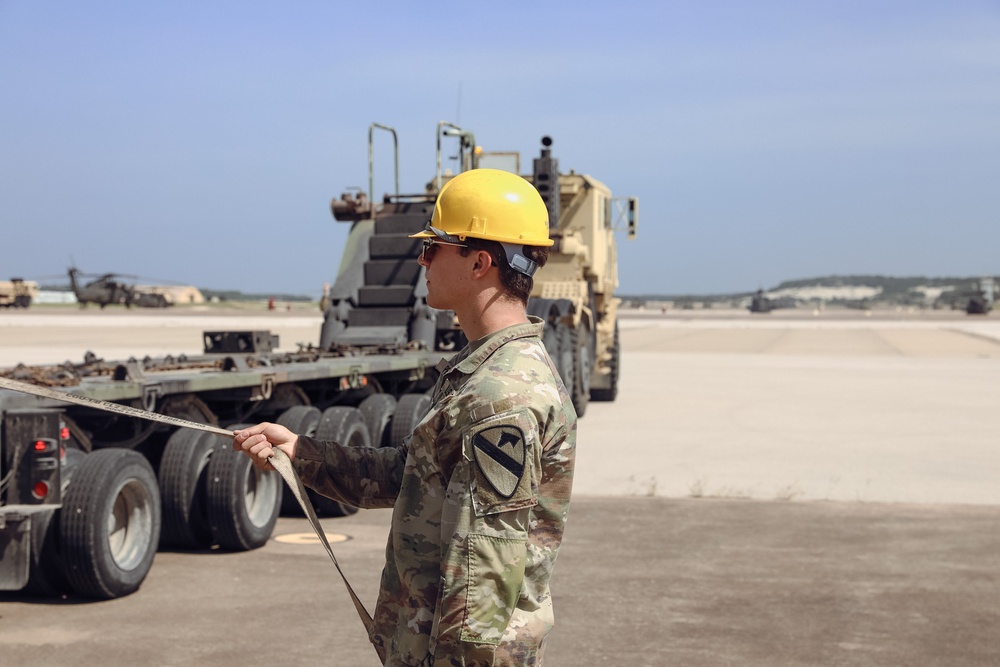 1st Air Cavalry Brigade transports History