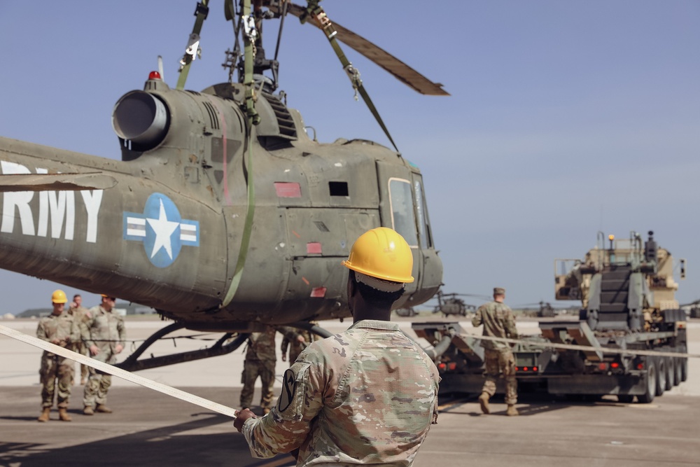 1st Air Cavalry Brigade transports History