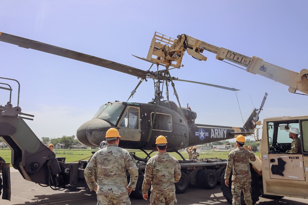 1st Air Cavalry Brigade transports History