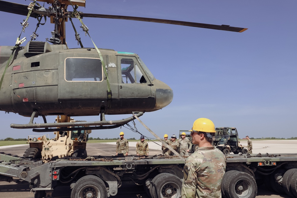 1st Air Cavalry Brigade transports History