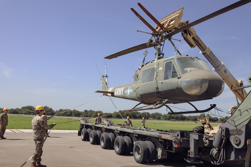 1st Air Cavalry Brigade transports History