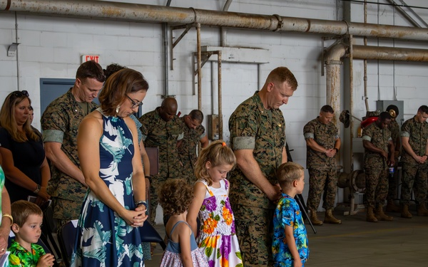 H&amp;HS change of command