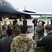 Ellsworth B-1B Lancer displayed at RIAT 2025
