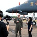 Ellsworth B-1B Lancer displayed at RIAT 2025