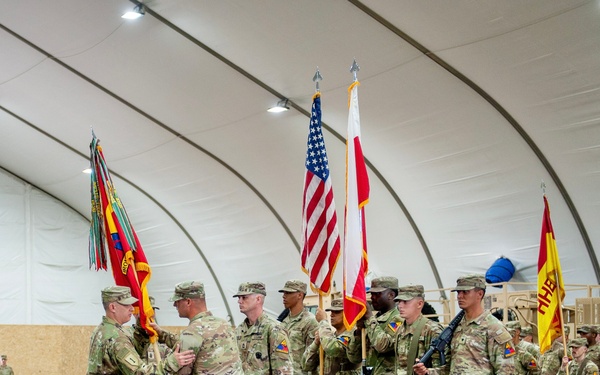 1st Armored Division Band Supports 1st Armored Division Artillery Brigade Change of Responsibility Ceremony