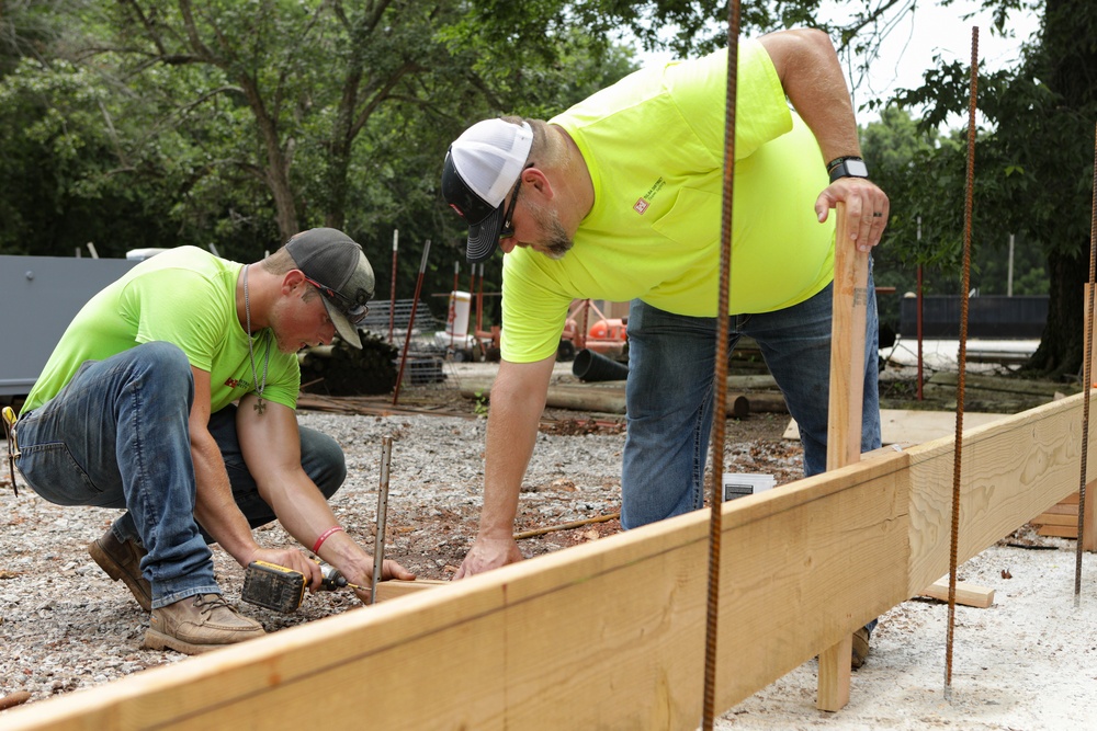 Forming a foundation