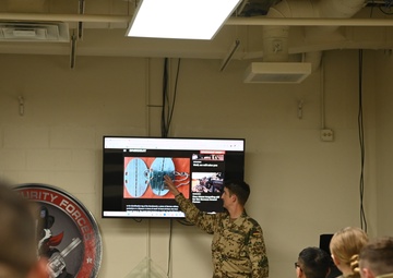 The 115th Fighter Wing Welcomes two German Air Force Officers