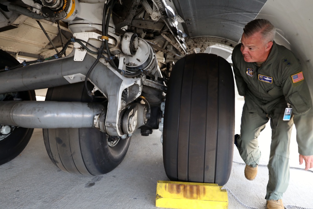 Fourth Air Force Commander C-17 Flight