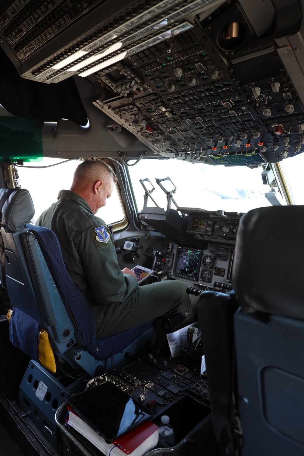 Fourth Air Force Commander C-17 Flight