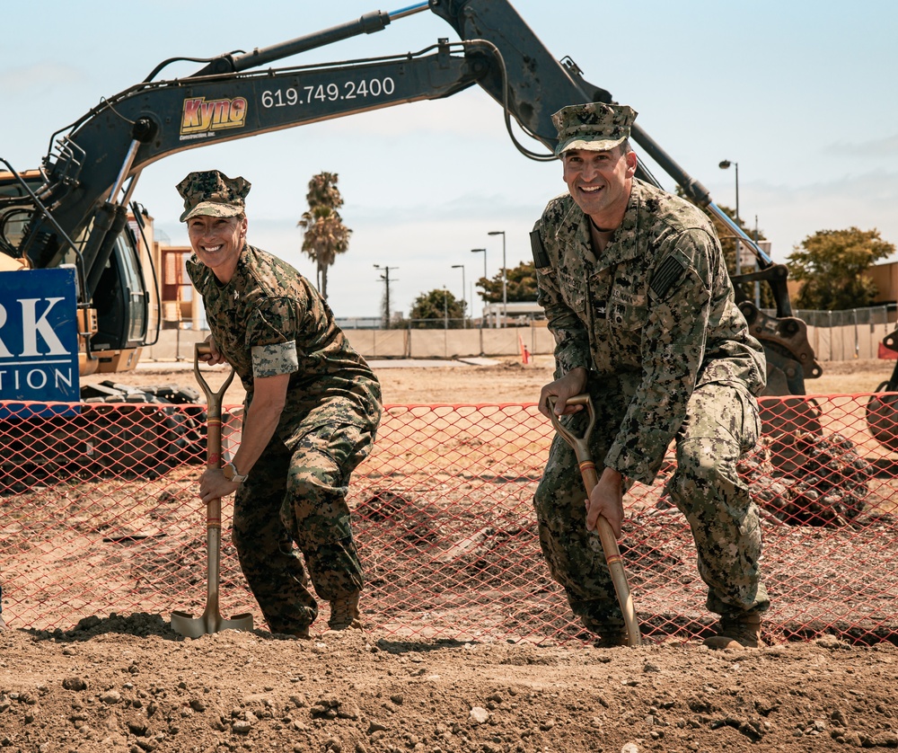 P-314 Recruit Barracks Groundbreaking Ceremony
