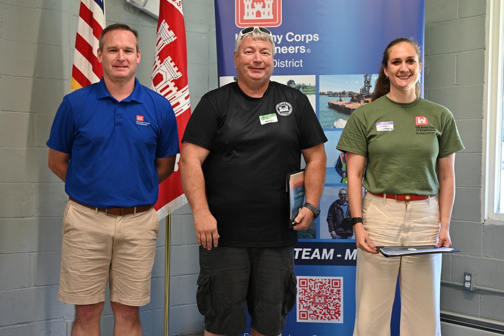 Buffalo District teammates gather for company picnic and award ceremony