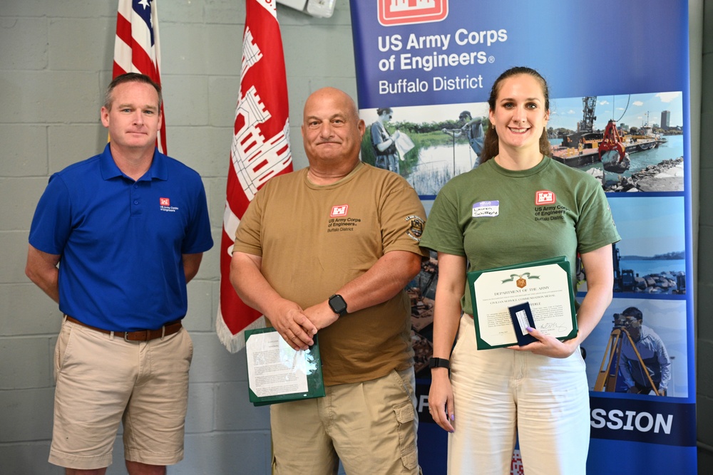 Buffalo District teammates gather for company picnic and award ceremony