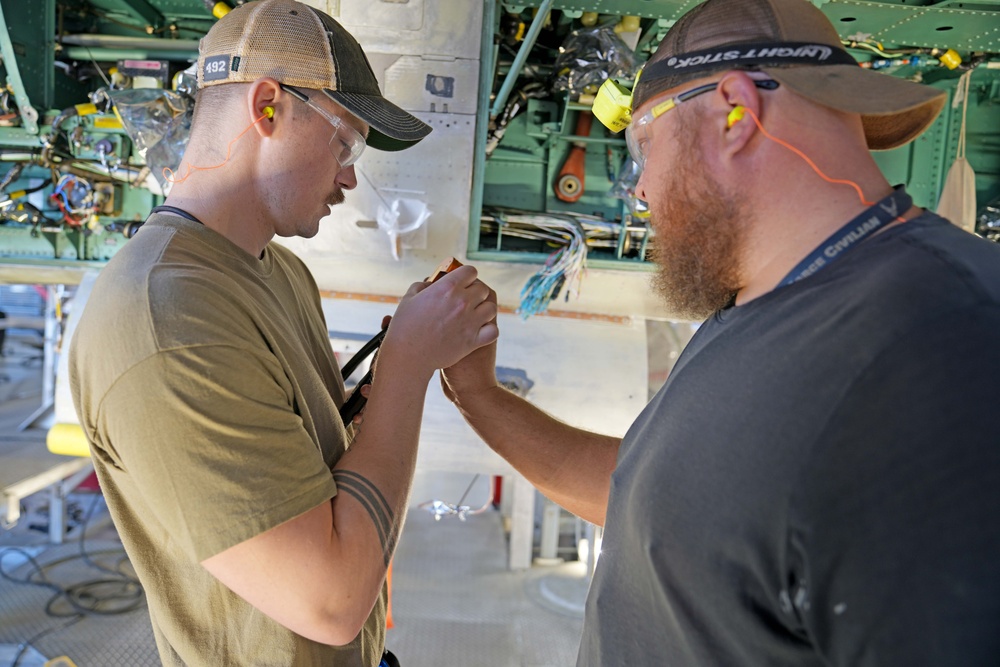 RAF Lakenheath Airmen gain depot-level maintenance experience at Robins AFB