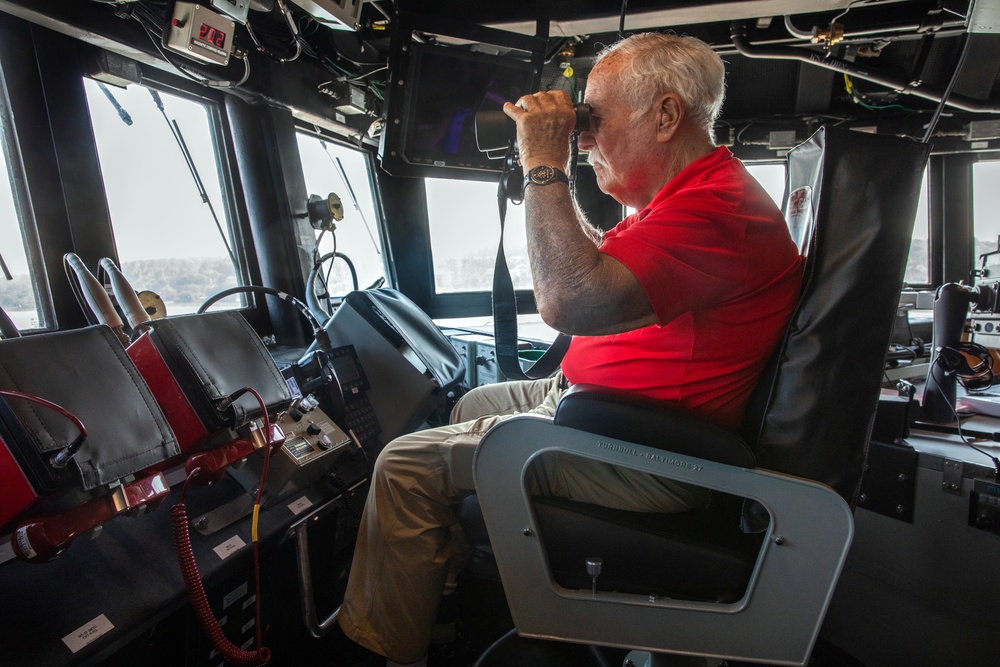 Living Namesake Rides First Set of Sea Trials for DDG 124