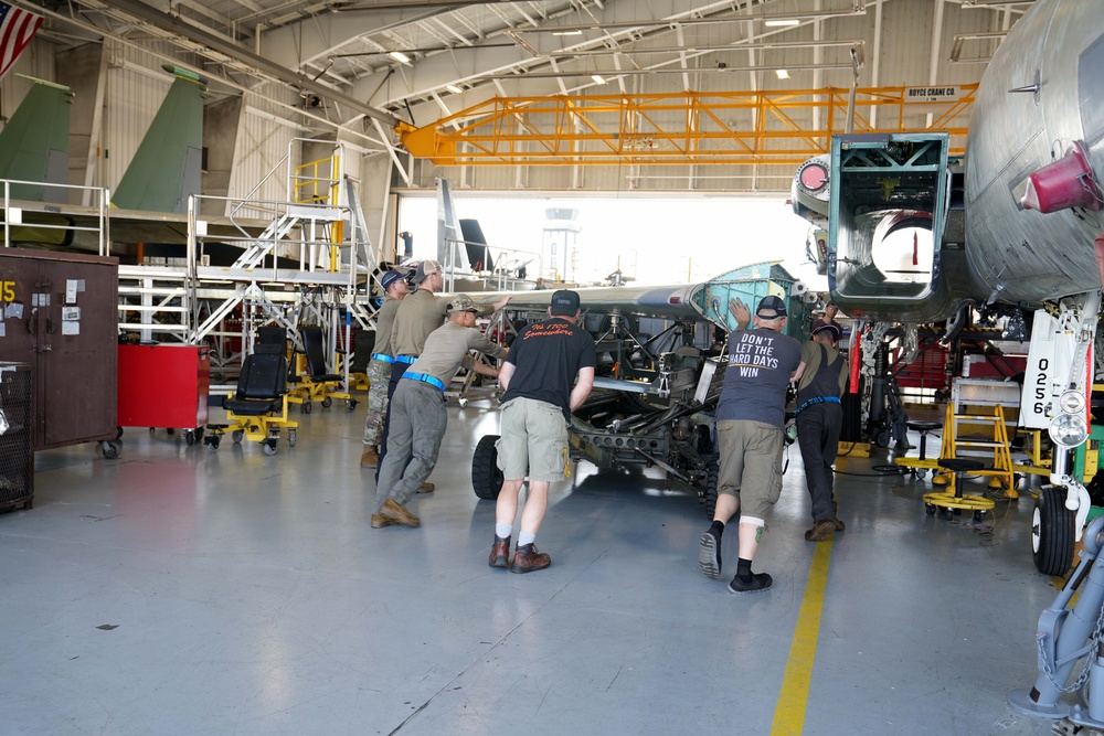 RAF Lakenheath Airmen gain depot-level maintenance experience at Robins AFB