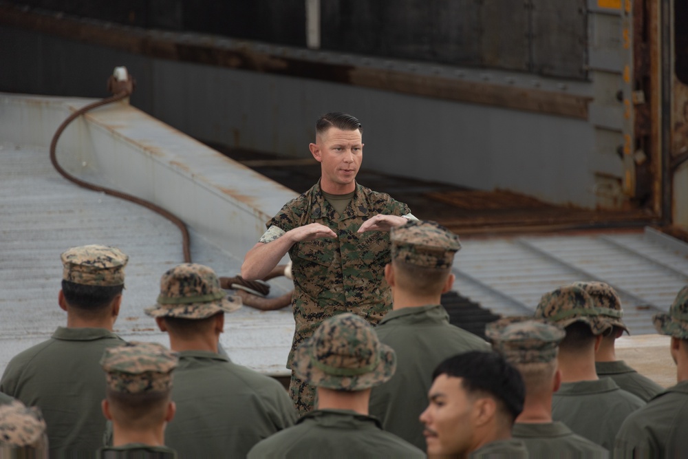 Alpha Company, 2d Assault Amphibian Battalion, 2d Marine Division Well Deck Rehearsal