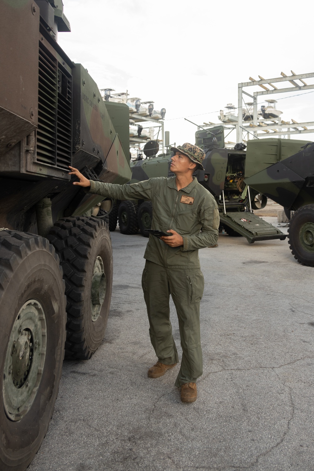 Alpha Company, 2d Assault Amphibian Battalion, 2d Marine Division Well Deck Rehearsal