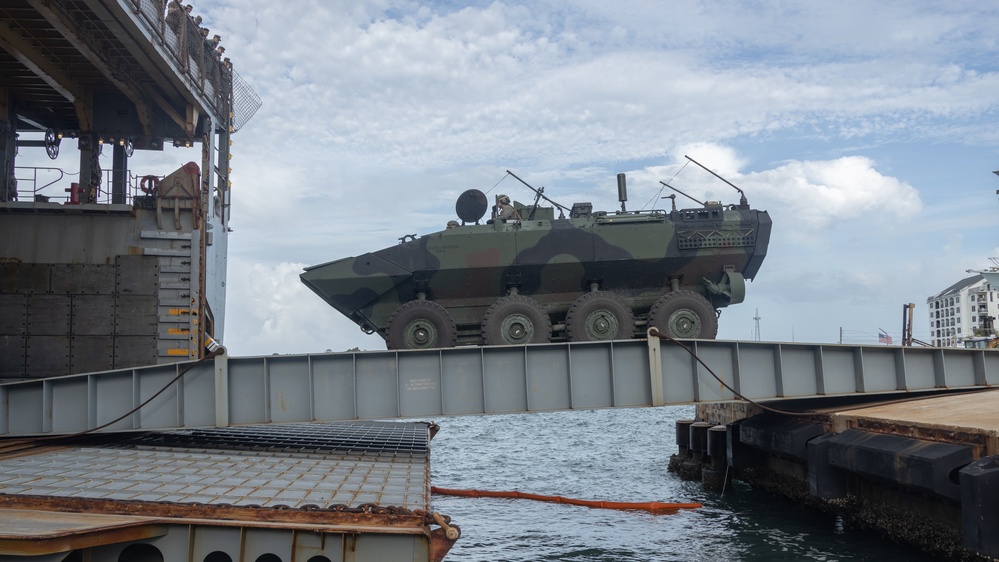 Alpha Company, 2d Assault Amphibian Battalion, 2d Marine Division Well Deck Rehearsal
