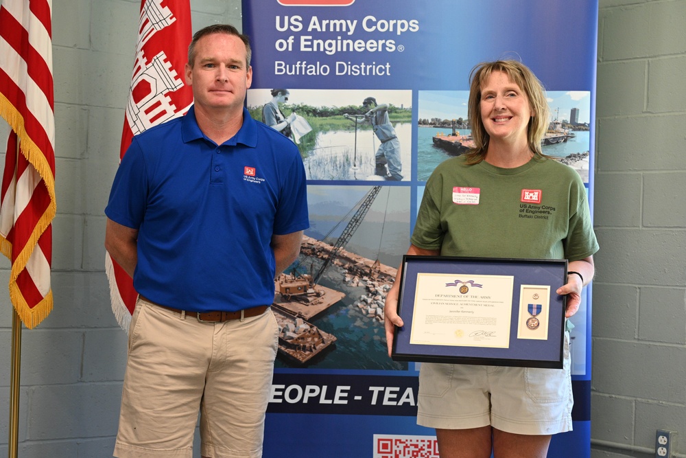Buffalo District teammates gather for company picnic and award ceremony